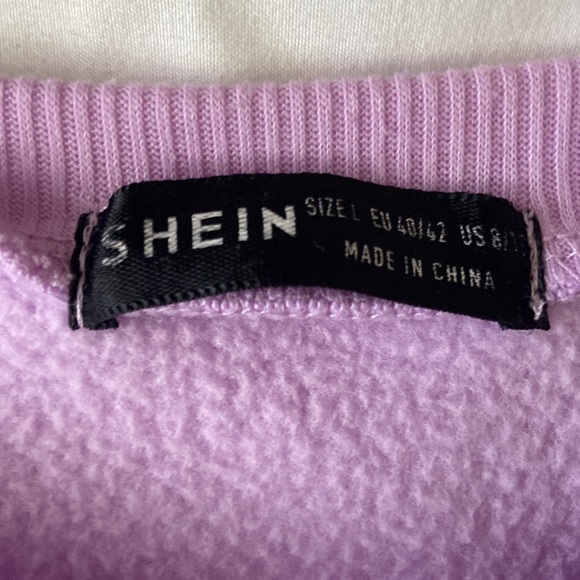 Purple Miami sweatshirt large size. - Picture 3 of 4